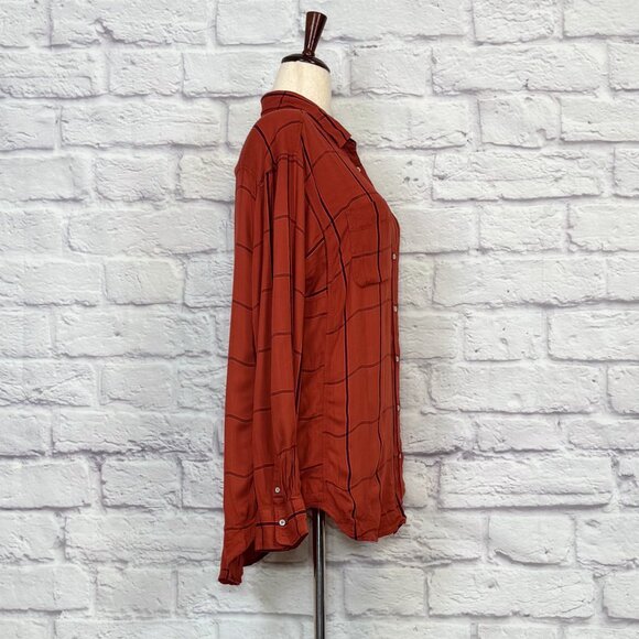 Stylus Windowpane Button Down Shirt - Picture 3 of 9